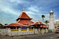 Masjid Kampung Hulu in Malacca, Malaysia Royalty Free Stock Photo